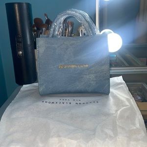 Brandon Blackwood ESR Tote in Blue Wax Denim